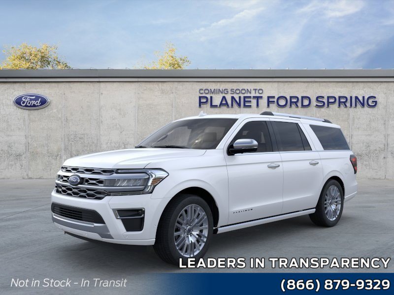 New 2025 Ford Expedition Max Platinum w/ Platinum Ultimate Package