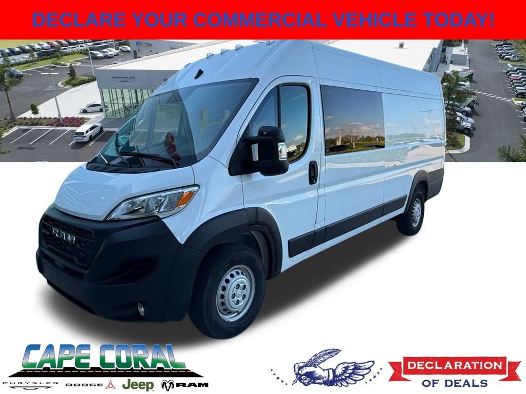 New 2026 RAM ProMaster 3500 w/ Crew Van Package image 1