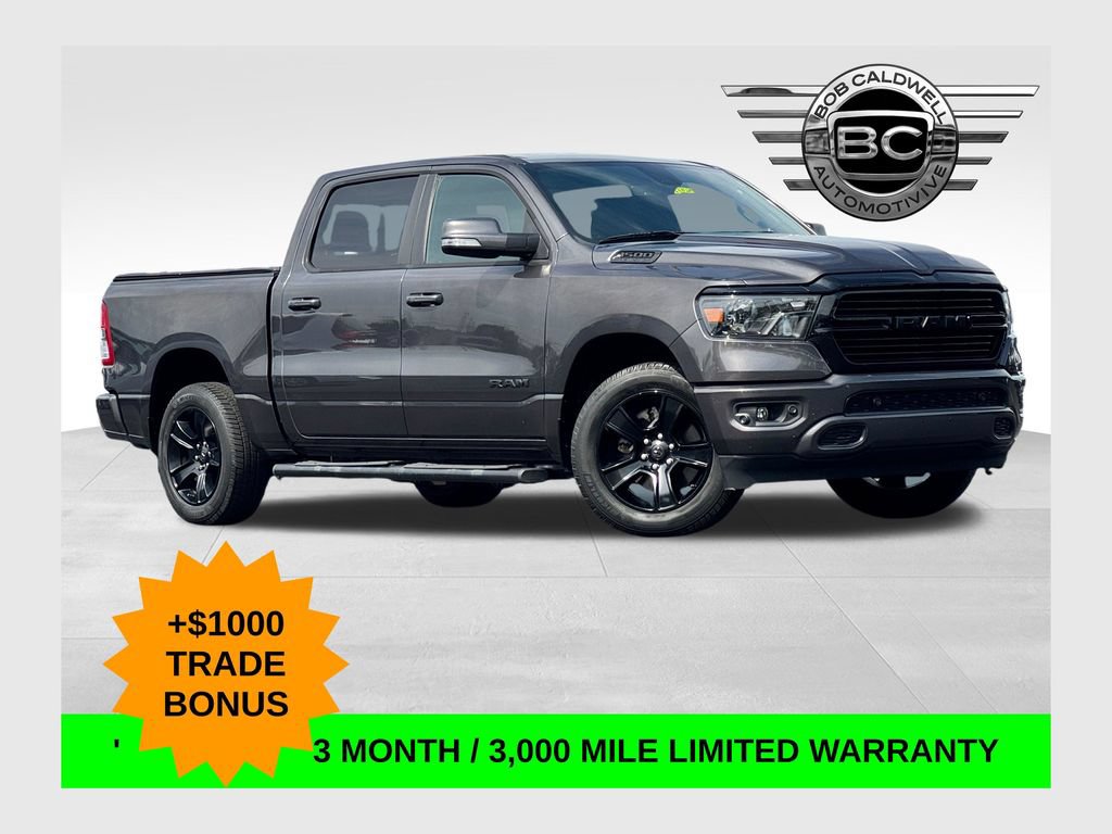 Used 2020 RAM 1500 Big Horn AWD/4WD image 1