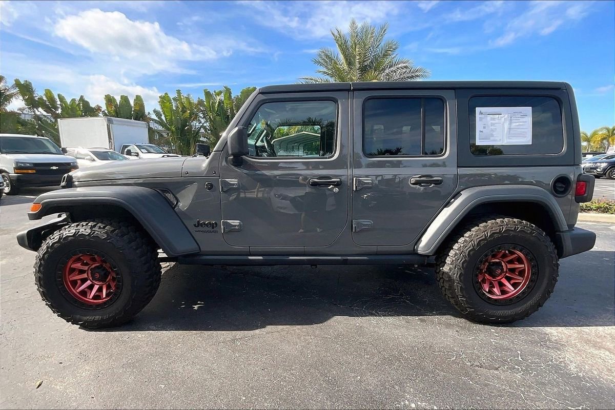 Used 2020 Jeep Wrangler Unlimited Sport image 30