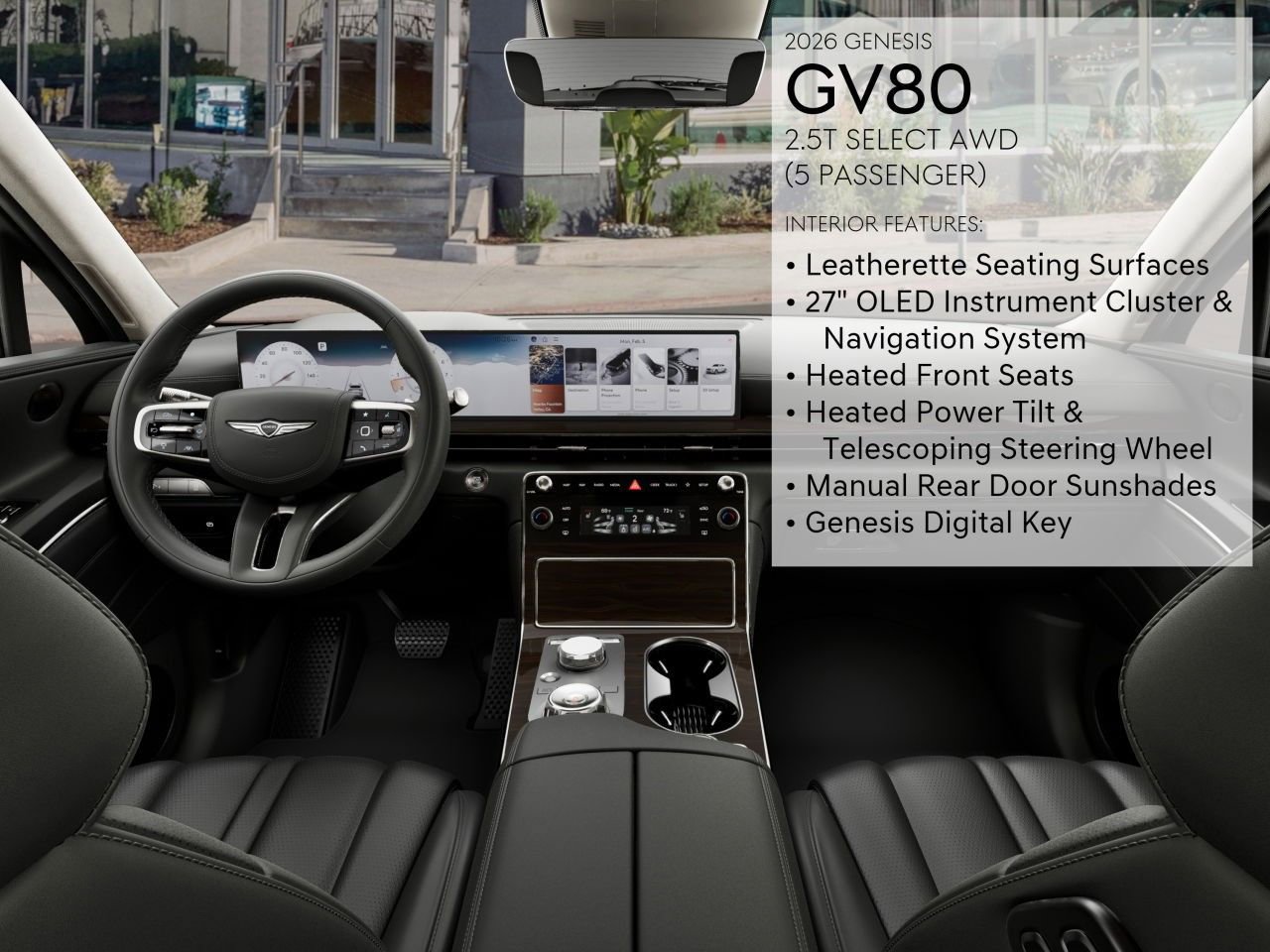 New 2026 Genesis GV80 2.5T Select image 18