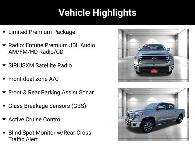 Used 2019 Toyota Tundra Limited w/ Limited Premium Package AWD/4WD video 2