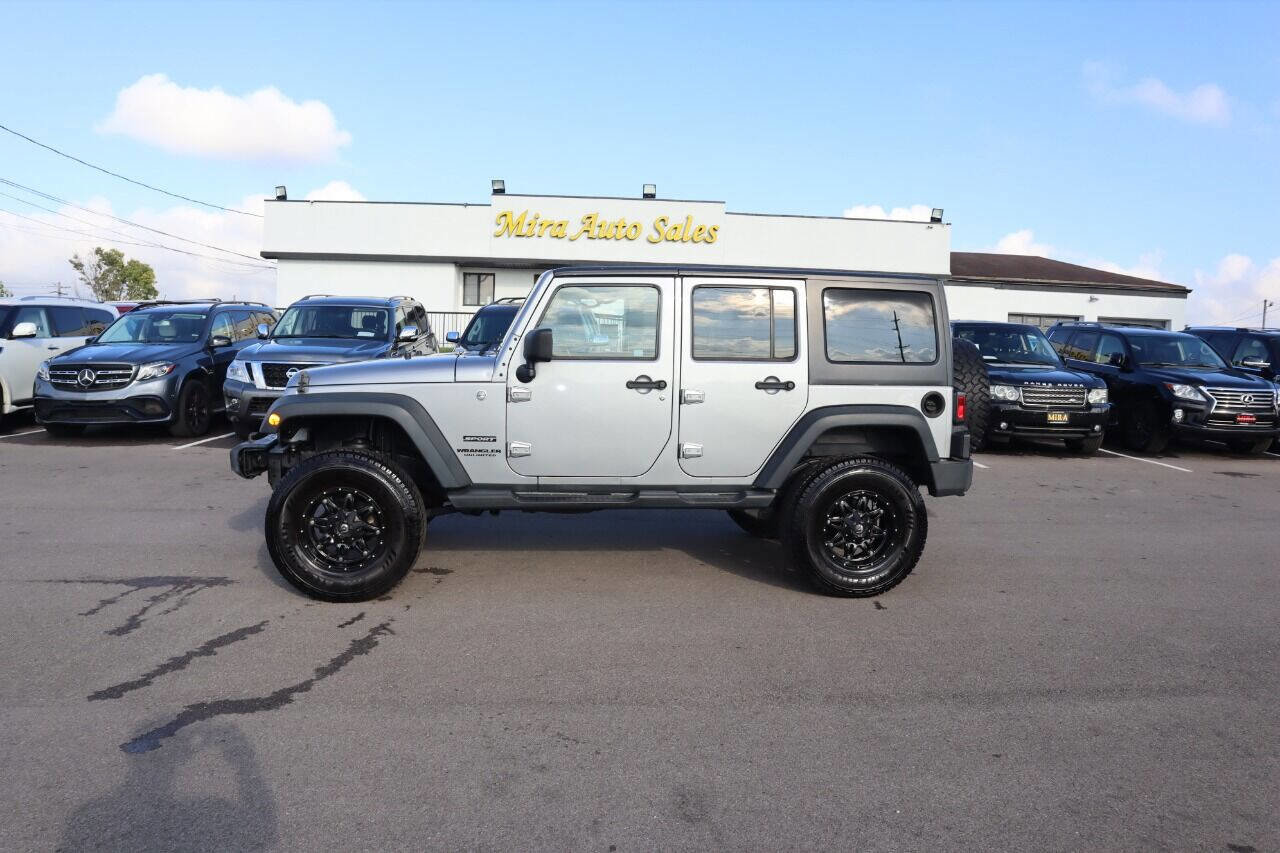 Used 2014 Jeep Wrangler Unlimited Sport w/ Quick Order Package 24S image 1