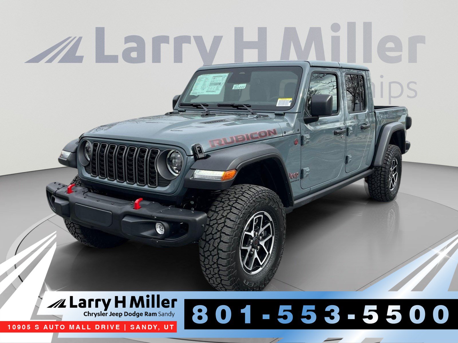 New 2026 Jeep Gladiator Rubicon w/ Steel Bumper Group AWD/4WD image 1
