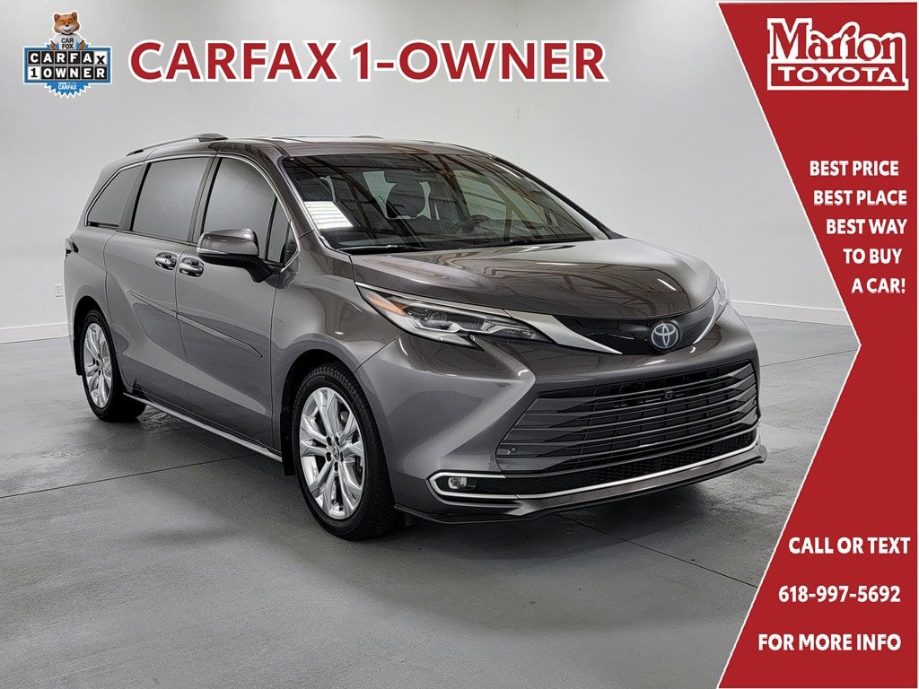 Used 2021 Toyota Sienna Platinum w/ Protection Package (TMS)