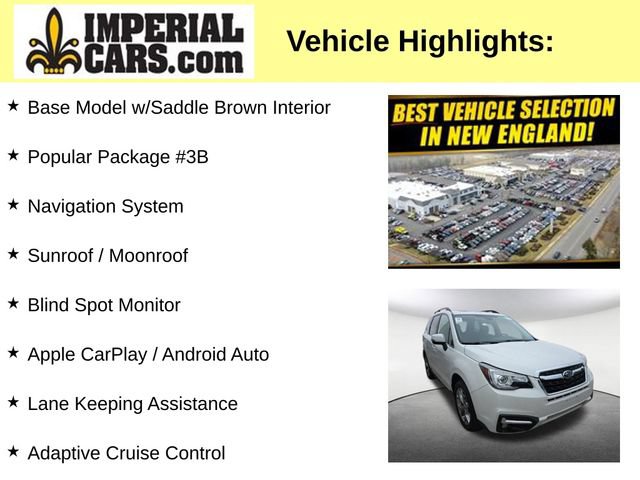 Used 2018 Subaru Forester 2.5i Touring w/ Popular Package #3B AWD/4WD image 3