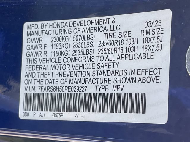 Certified 2023 Honda CR-V Sport image 31