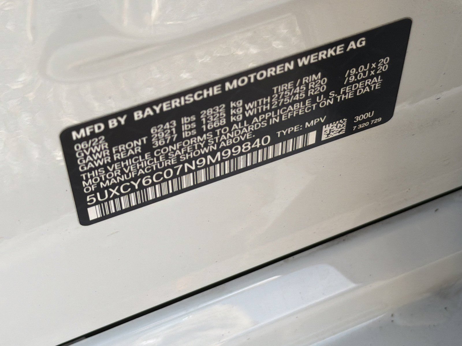 Used 2022 BMW X6 xDrive40i w/ M Sport Package AWD/4WD image 39