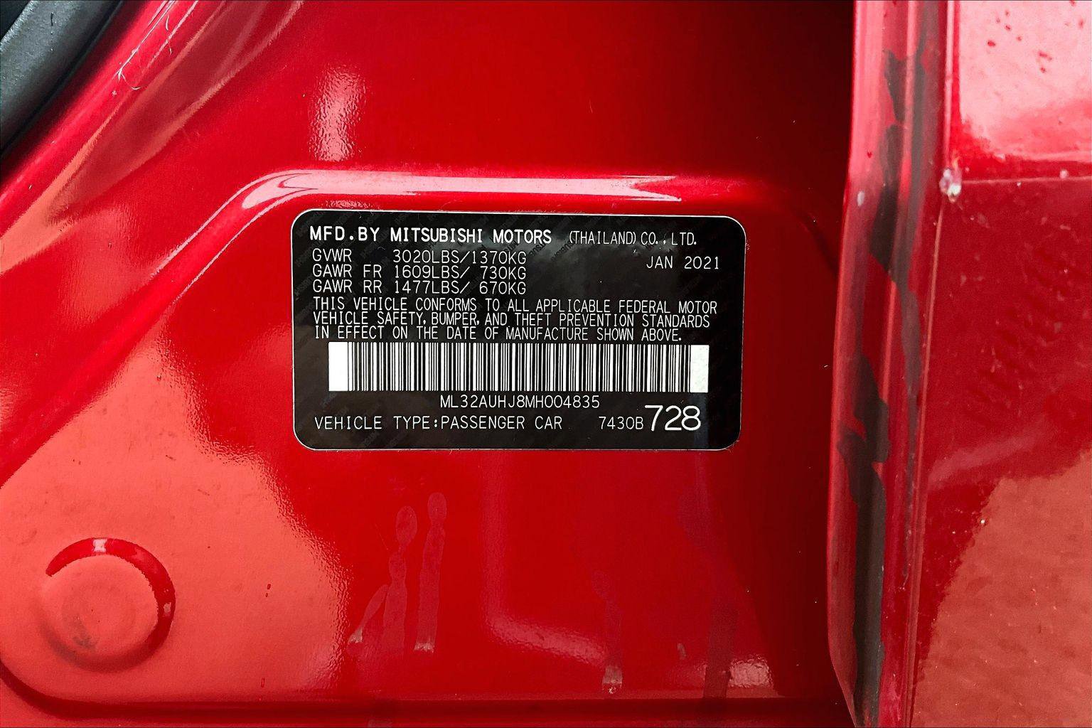 Used 2021 Mitsubishi Mirage ES image 33