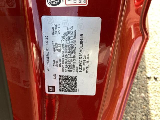 Used 2021 Chevrolet Camaro SS RWD image 34