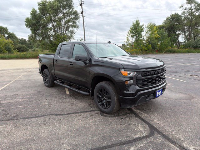 New 2026 Chevrolet Silverado 1500 Custom w/ Turbomax Blackout Package AWD/4WD image 3
