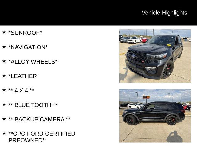 Certified 2021 Ford Explorer ST w/ Equipment Group 401A AWD/4WD image 4
