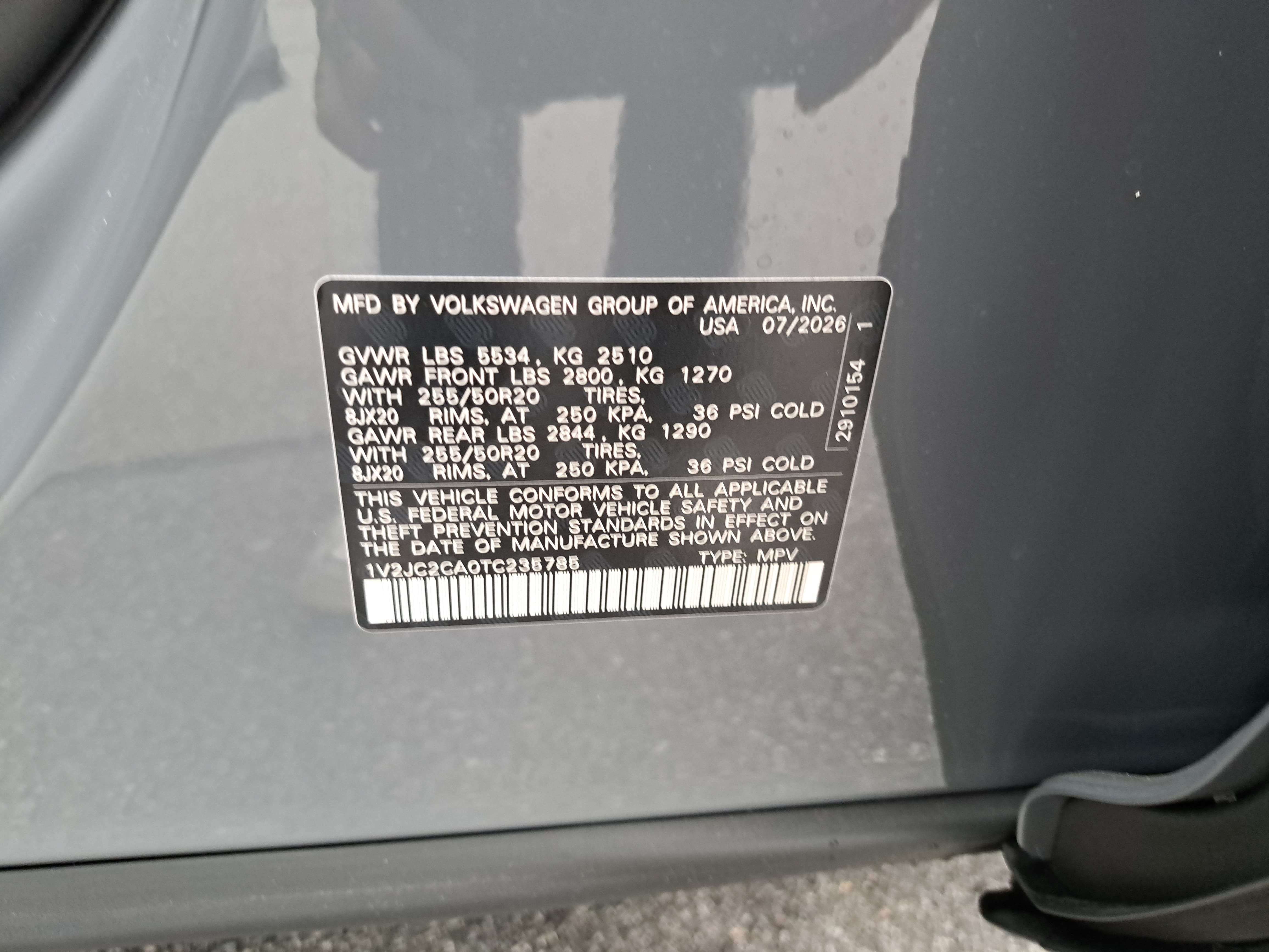 New 2026 Volkswagen Atlas Cross Sport SE FWD image 34