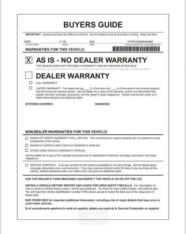 Used 2021 Ford F150 Limited image 28