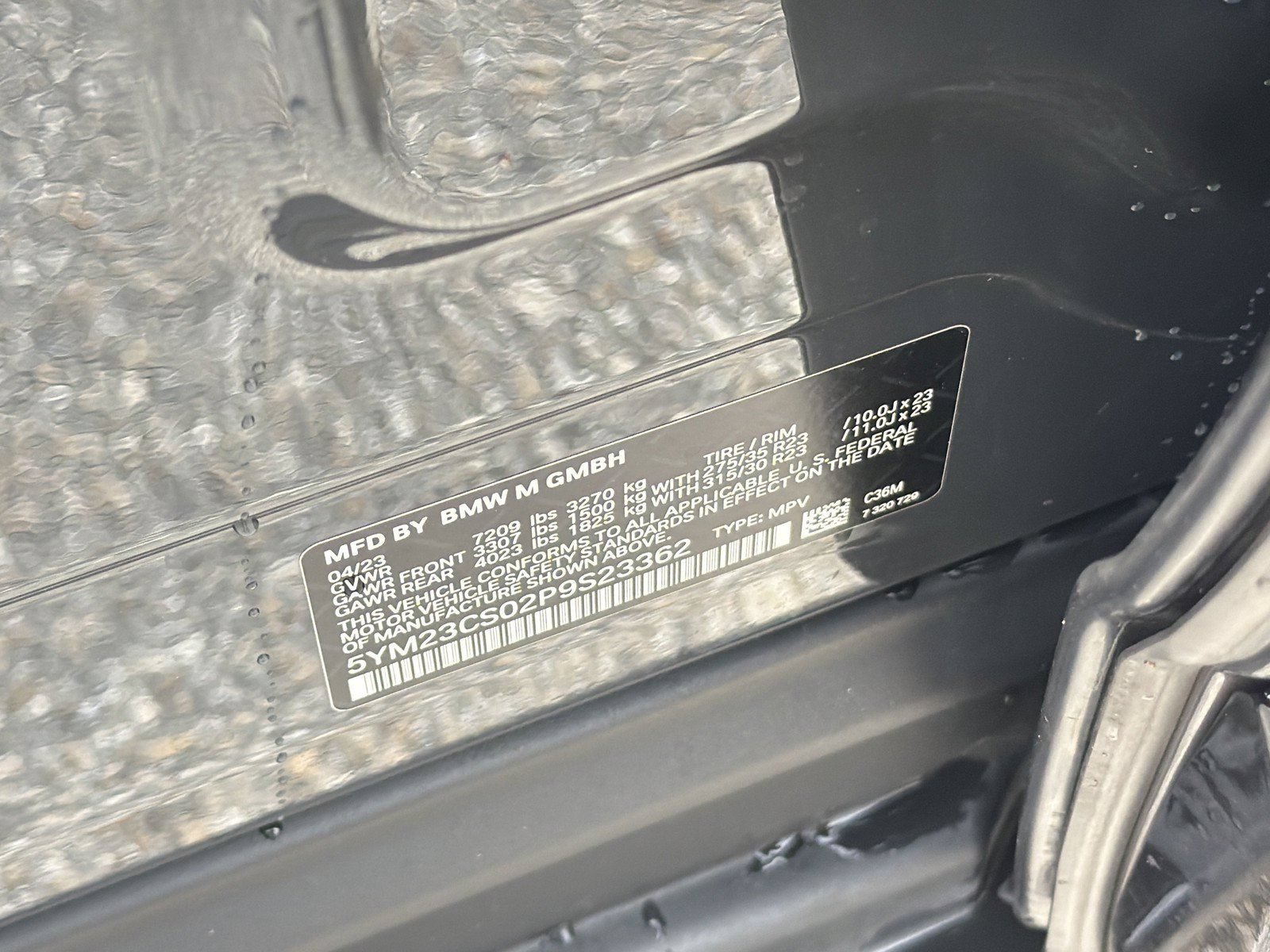 Used 2023 BMW XM AWD/4WD image 42