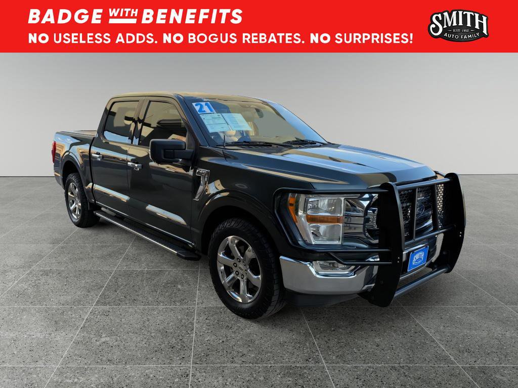 Used 2021 Ford F150 XLT w/ Equipment Group 301A Mid image 1