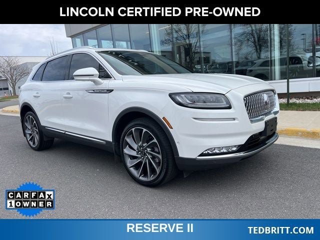 Certified 2023 Lincoln Nautilus Reserve