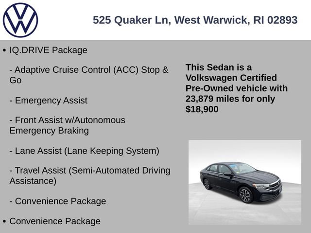 Certified 2023 Volkswagen Jetta S w/ IQ.Drive Package image 13