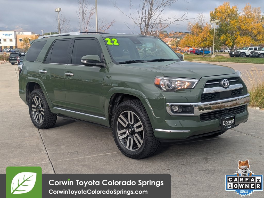 Used 2022 Toyota 4Runner Limited AWD/4WD 360° Tour