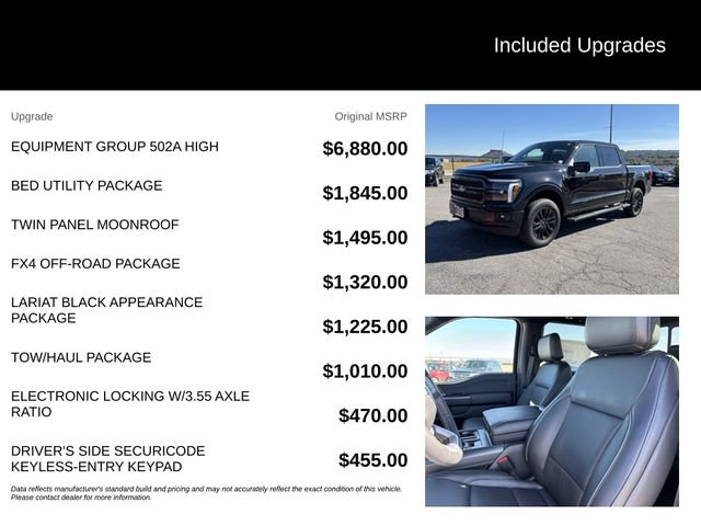 New 2026 Ford F150 Lariat w/ Equipment Group 502A High AWD/4WD image 5