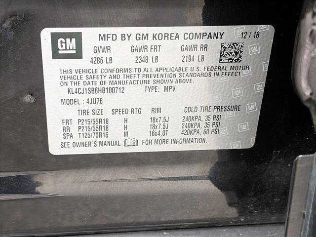 Used 2017 Buick Encore Sport Touring w/ Safety Package FWD image 25