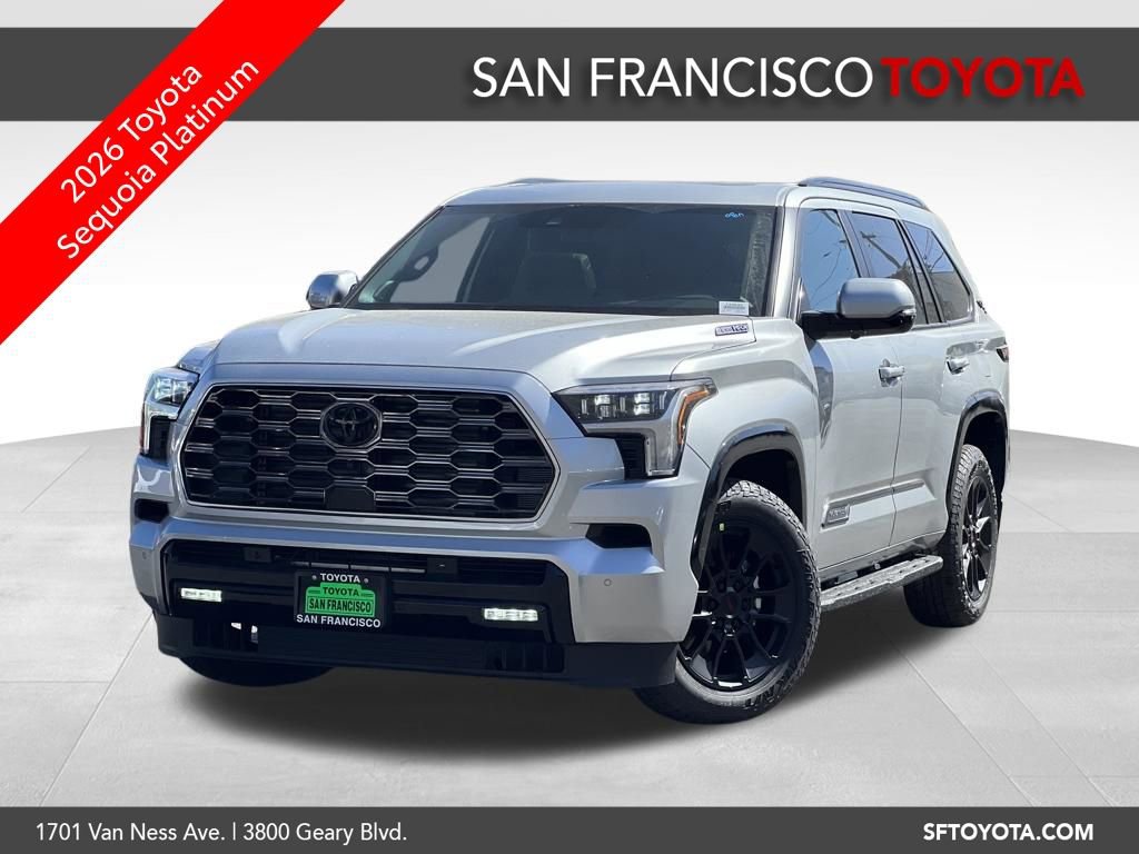 New 2026 Toyota Sequoia Platinum