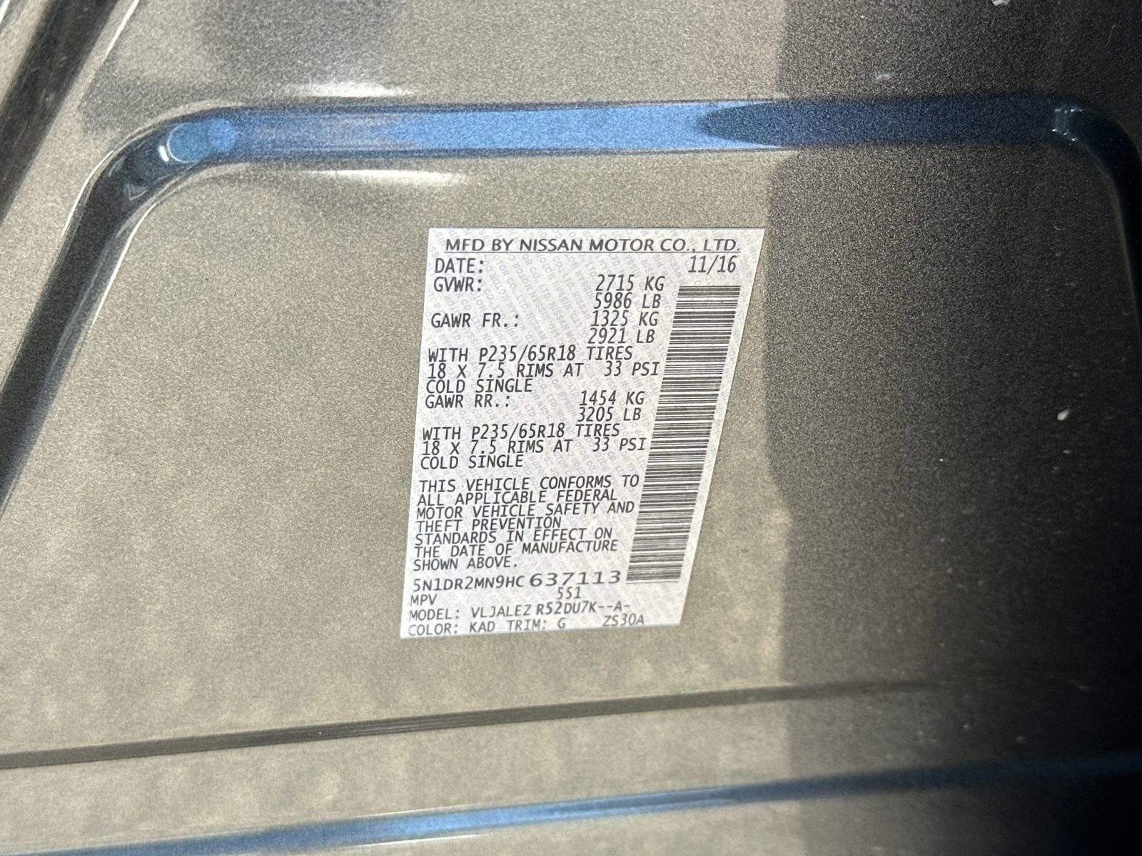 Used 2017 Nissan Pathfinder SV w/ SV Tech Package image 32