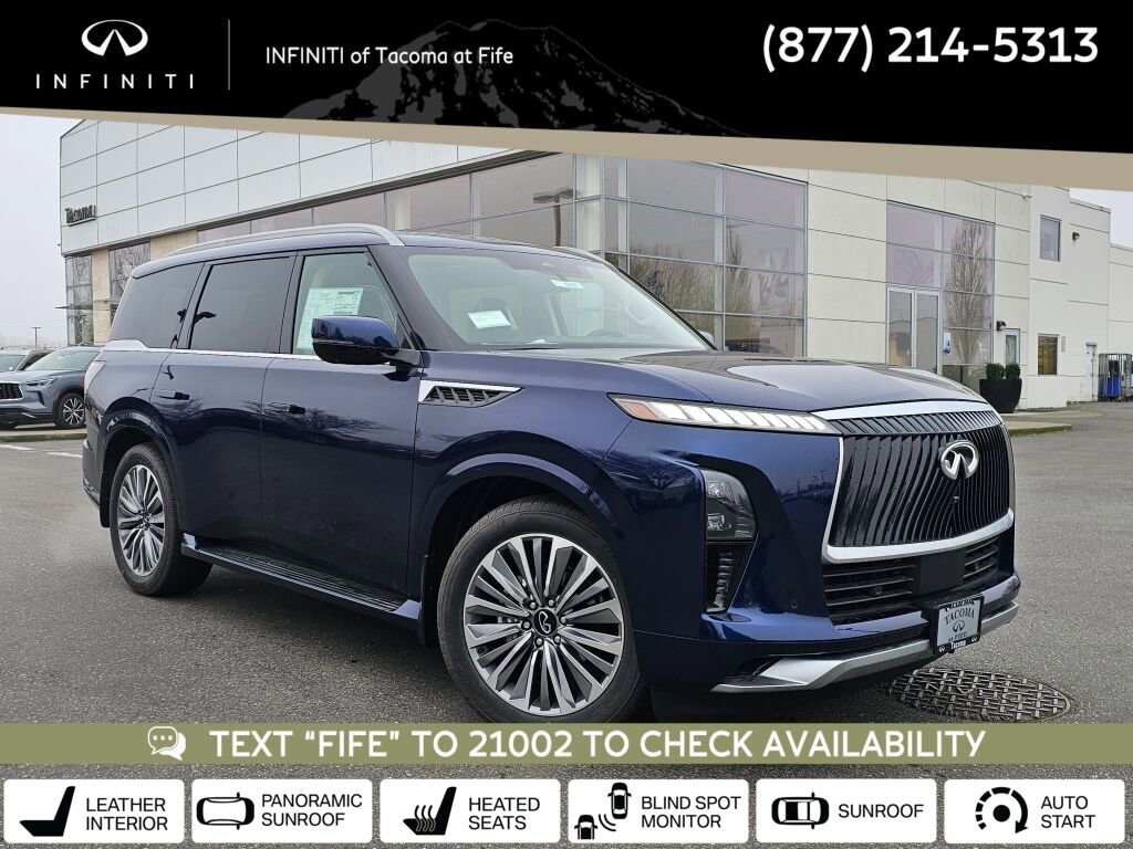 New 2025 INFINITI QX80 Sensory