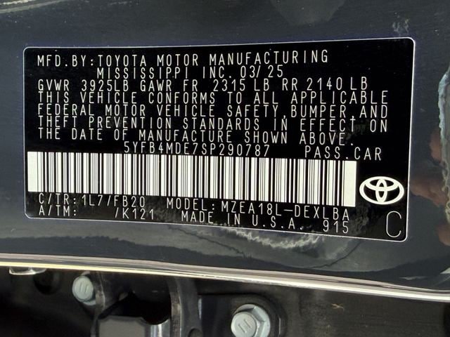 Used 2025 Toyota Corolla LE FWD image 25