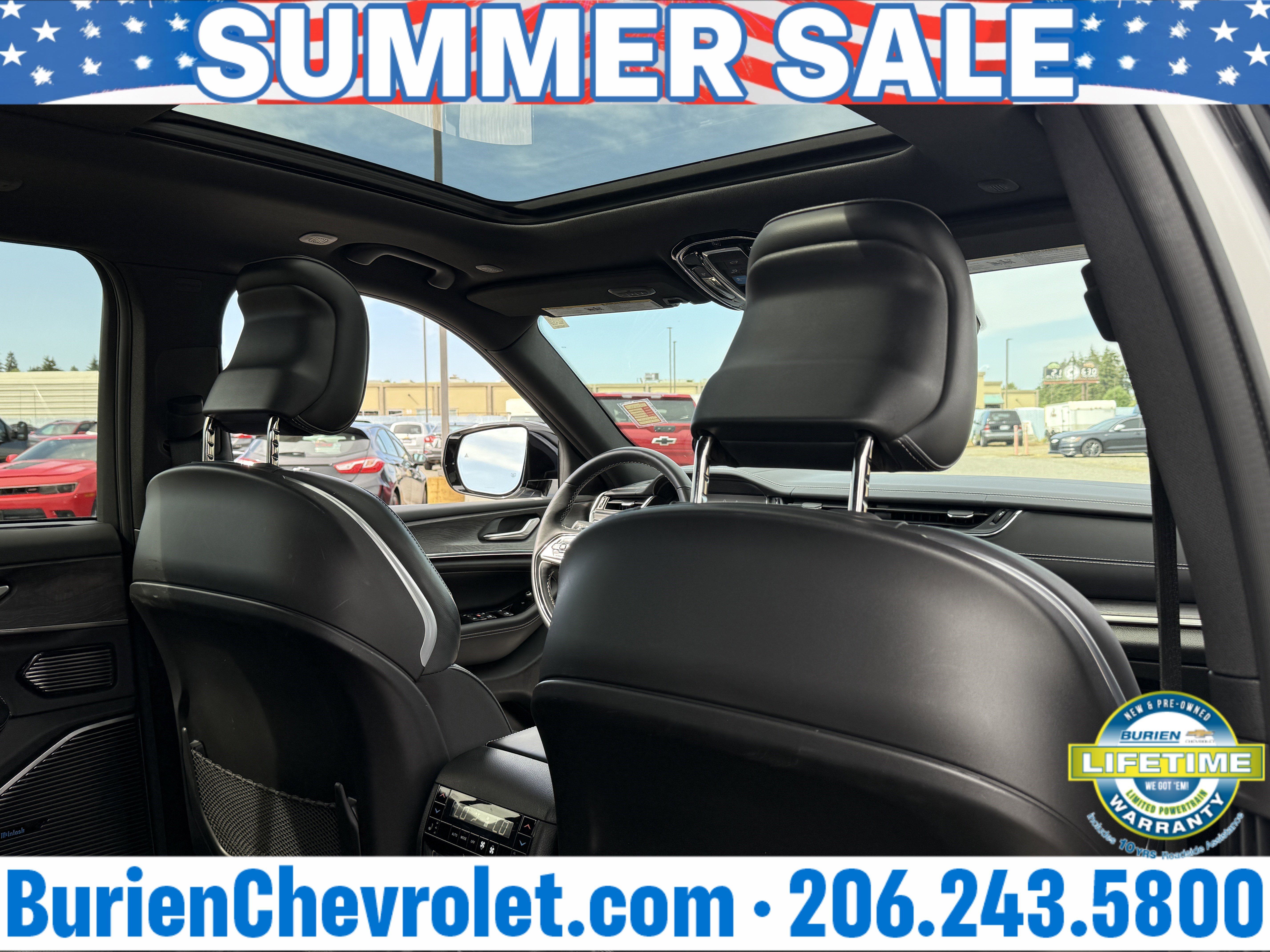 Used 2022 Jeep Grand Cherokee Overland w/ Adv Protech Group III AWD/4WD image 24