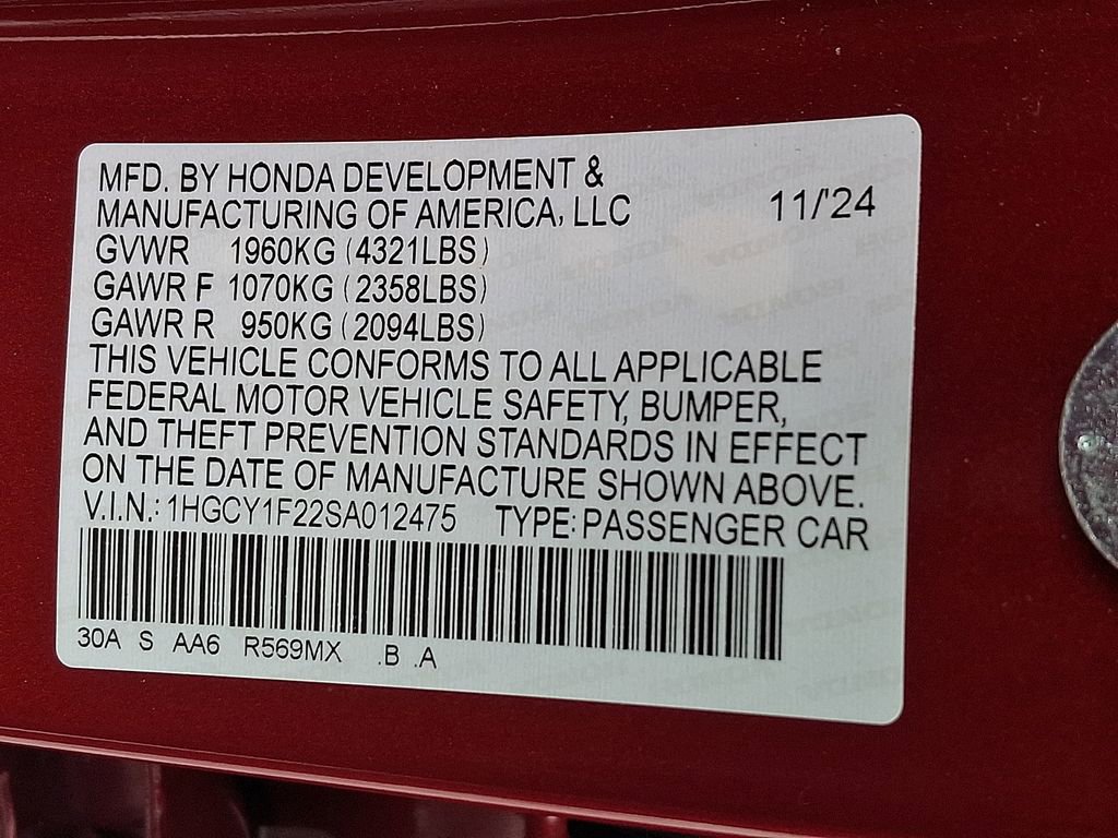 Used 2025 Honda Accord LX image 25