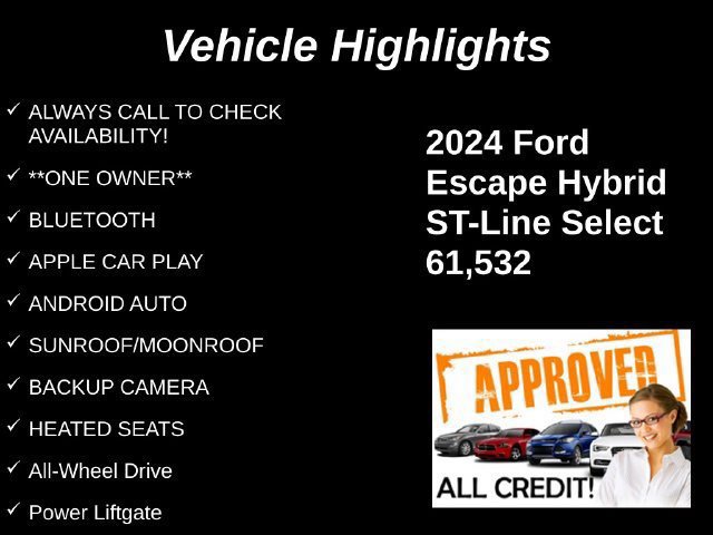 Used 2024 Ford Escape ST-Line Select AWD/4WD image 10