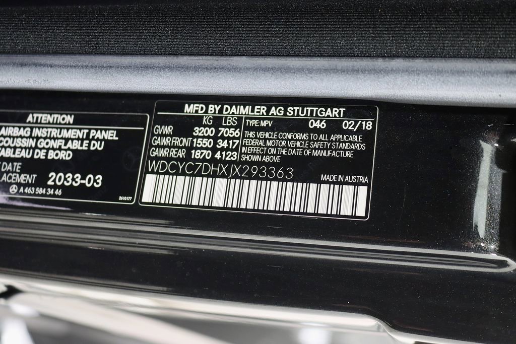 Used 2018 Mercedes-Benz G 63 AMG 4MATIC image 42