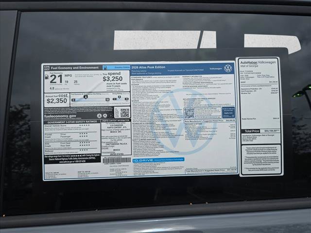 New 2026 Volkswagen Atlas Peak Edition AWD/4WD image 23