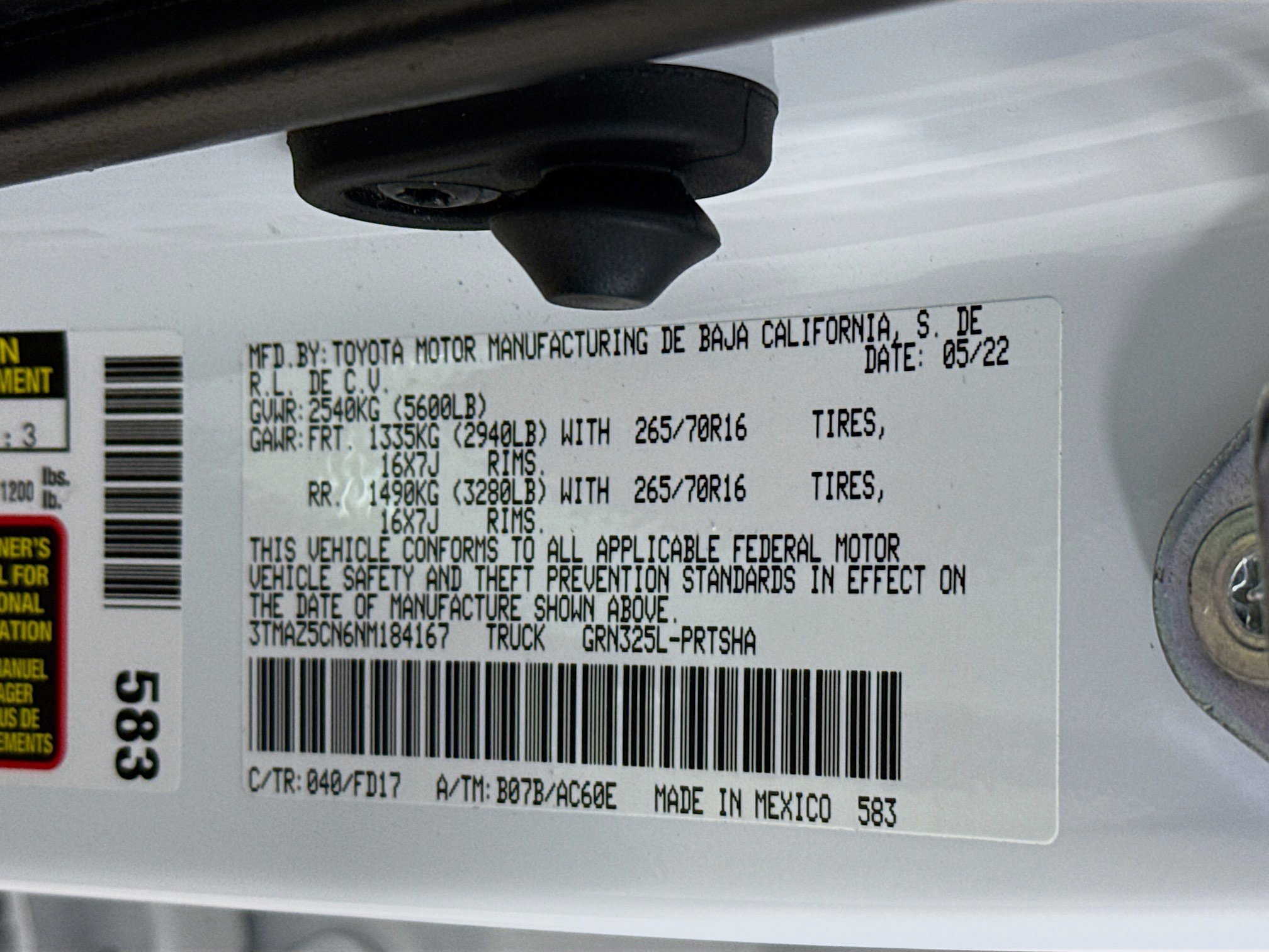 Used 2022 Toyota Tacoma TRD Off-Road w/ Technology Package image 36