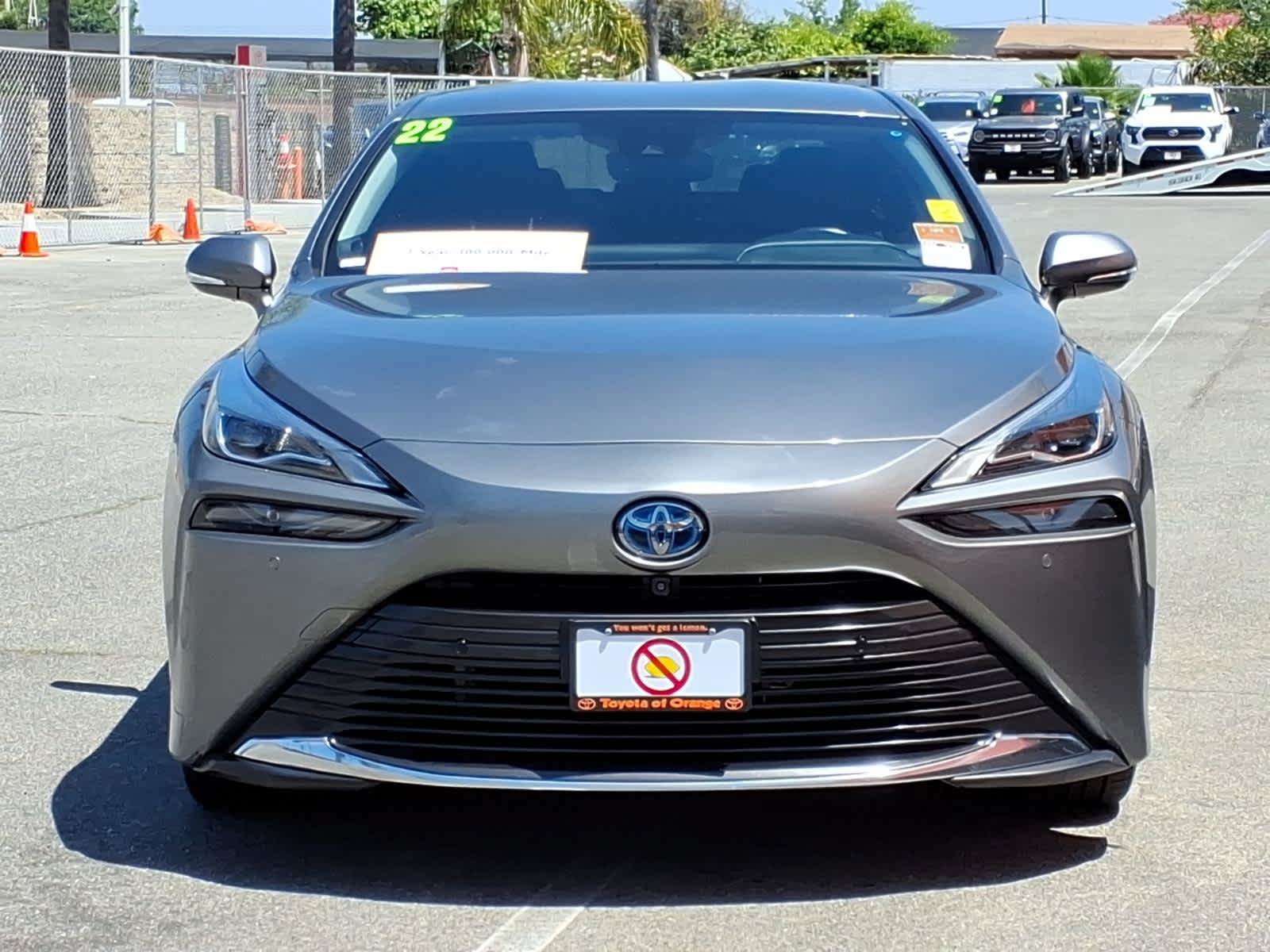 Certified 2022 Toyota Mirai w/ Advanced Technology Package RWD image 2