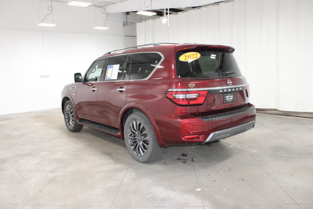 Used 2022 Nissan Armada Platinum w/ Captain's Chairs Package image 7