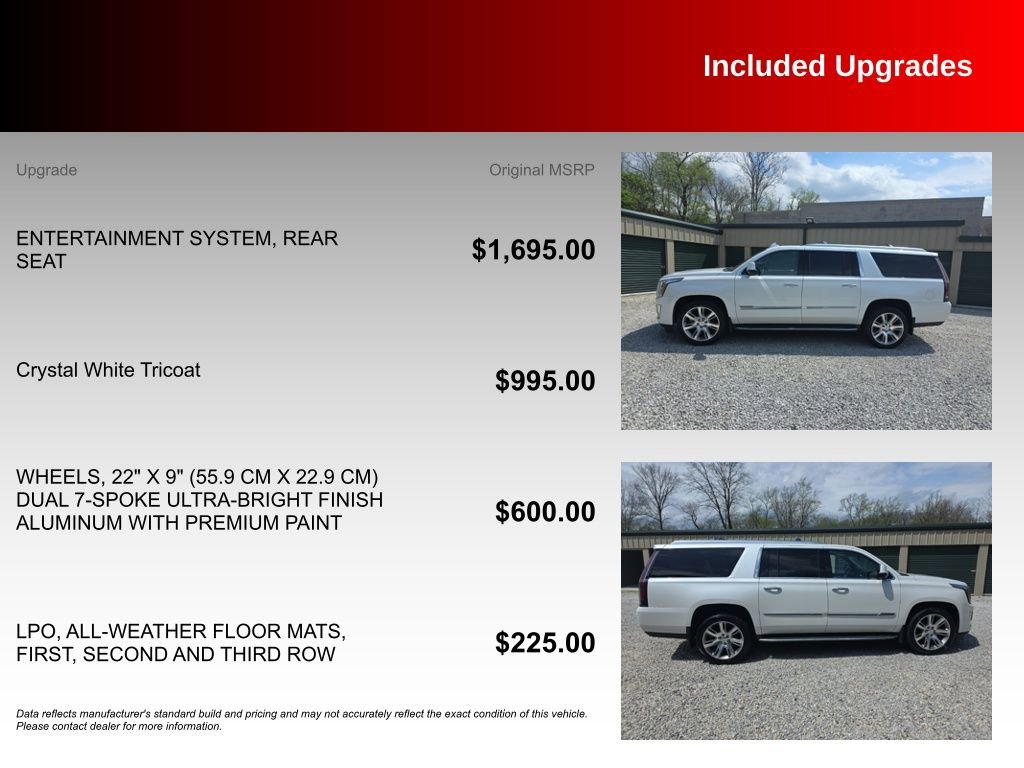 Used 2016 Cadillac Escalade ESV Luxury image 4