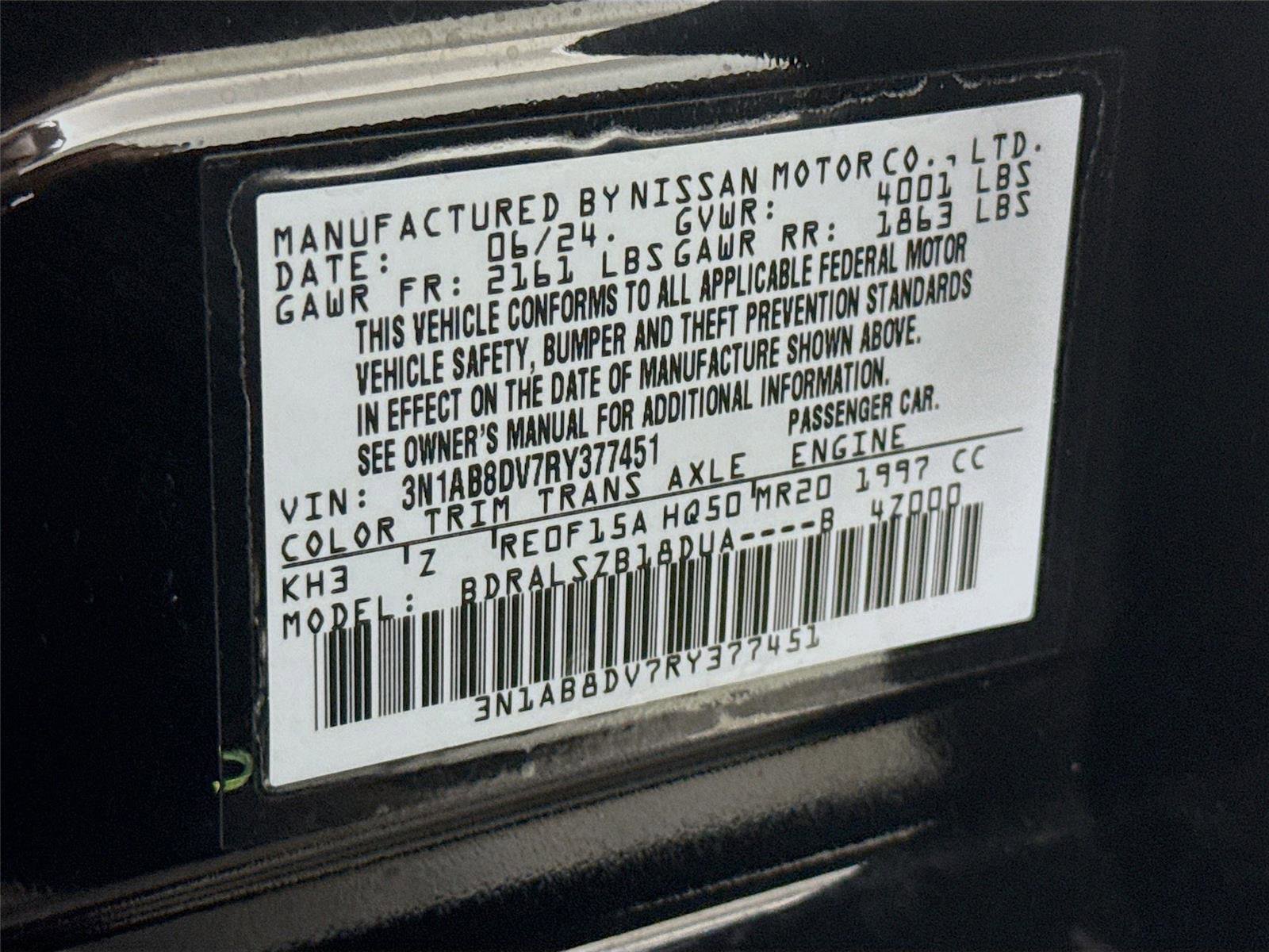 Used 2024 Nissan Sentra SR w/ SR Premium Package image 40