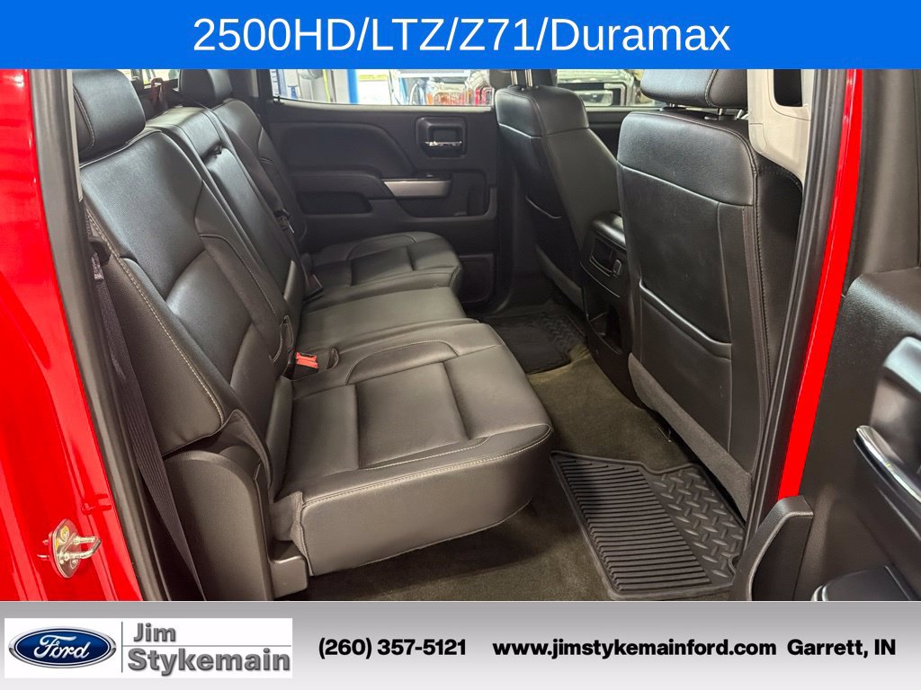 Used 2017 Chevrolet Silverado 2500 LTZ w/ Duramax Plus Package AWD/4WD image 38