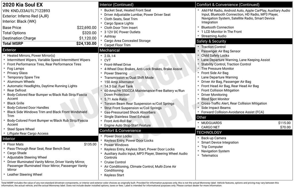 Used 2020 Kia Soul EX image 11