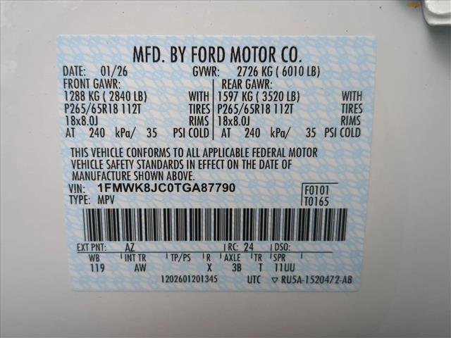 New 2026 Ford Explorer Tremor w/ Tremor Ultimate Package image 17