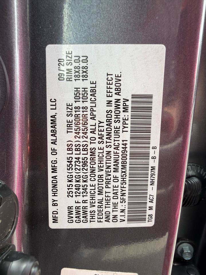Used 2021 Honda Pilot EX-L image 51