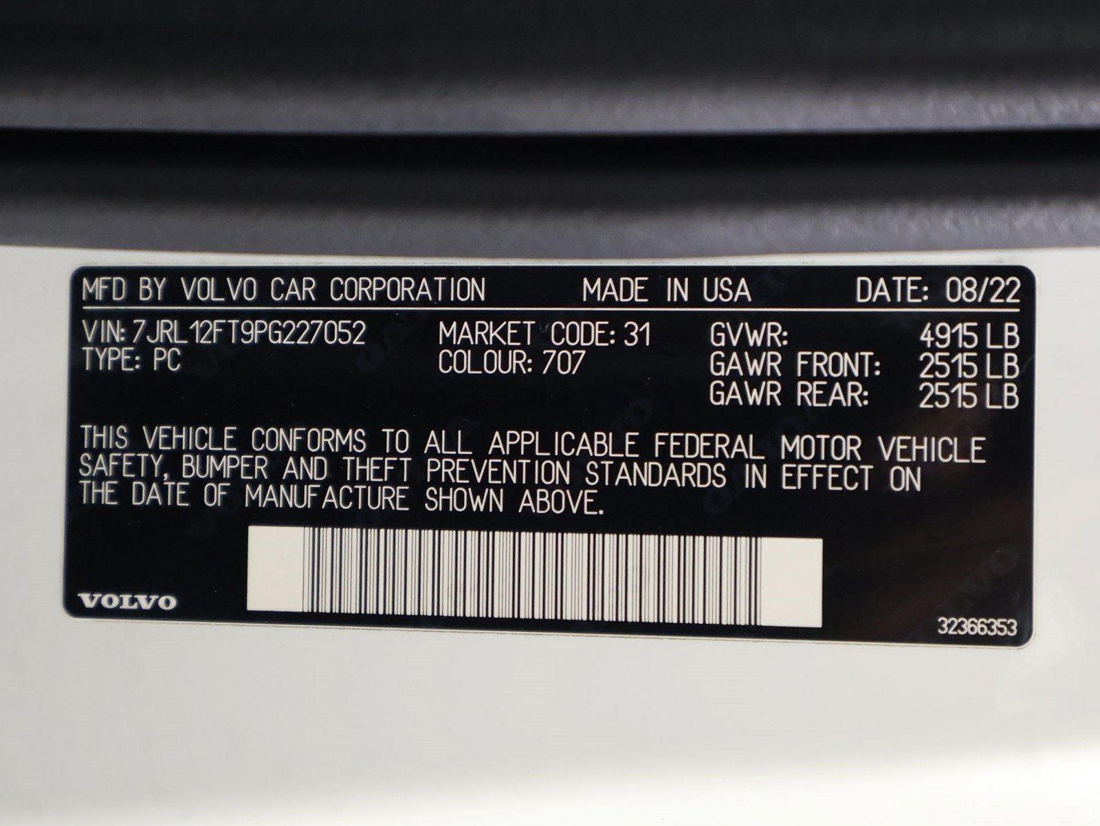 Certified 2023 Volvo S60 B5 Plus w/ Climate Package FWD image 16