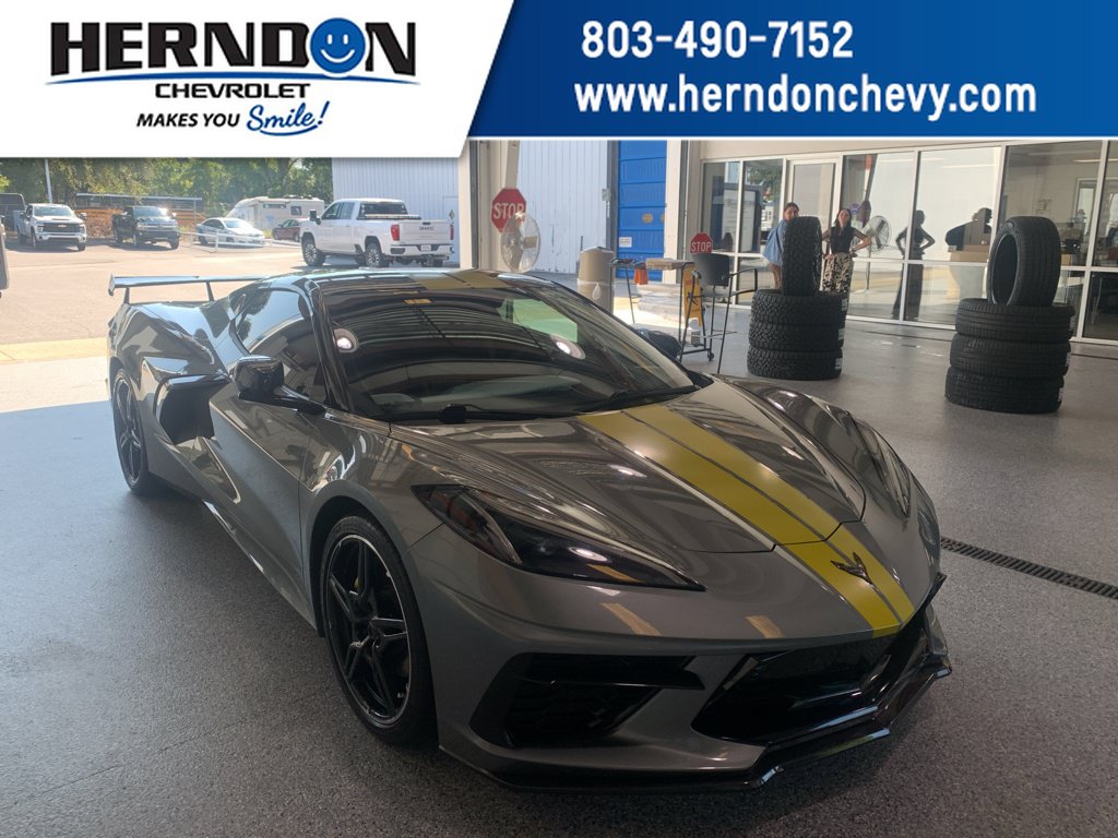 Used 2022 Chevrolet Corvette Stingray Premium Conv w/ Battery Protection Package RWD image 1