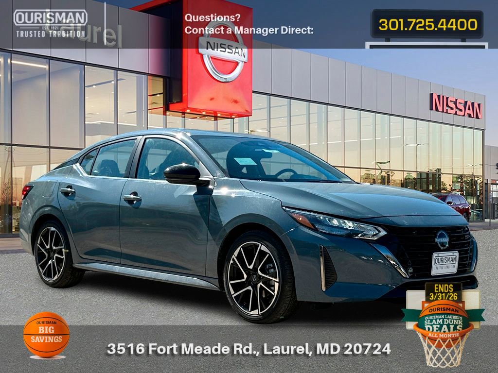 New 2025 Nissan Sentra SR w/ SR Premium Package