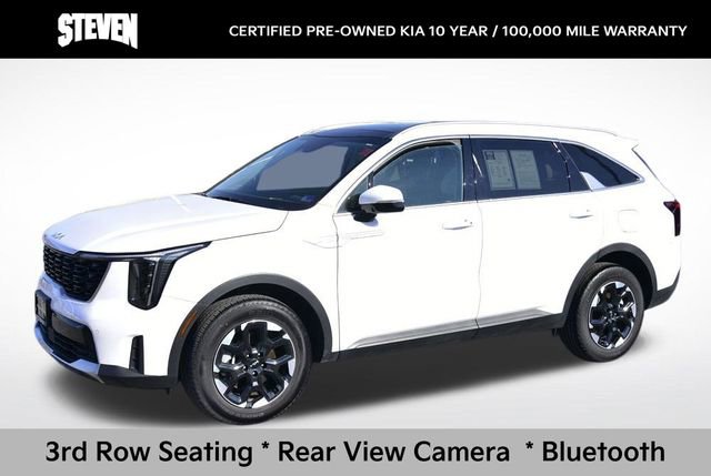 Certified 2025 Kia Sorento S w/ Panoramic Sunroof Package