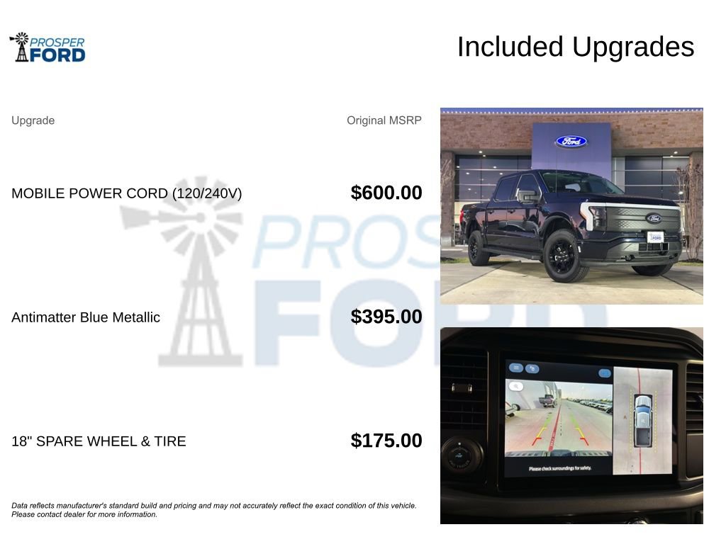 New 2025 Ford F150 Lightning XLT image 39