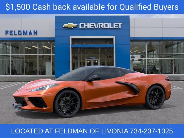 New 2027 Chevrolet Corvette Stingray Convertible w/ Battery Protection Package RWD image 2