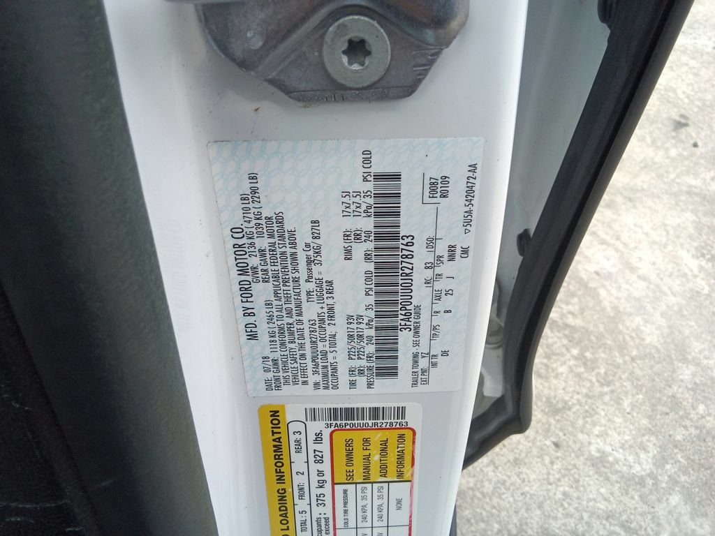 Used 2018 Ford Fusion S FWD image 21